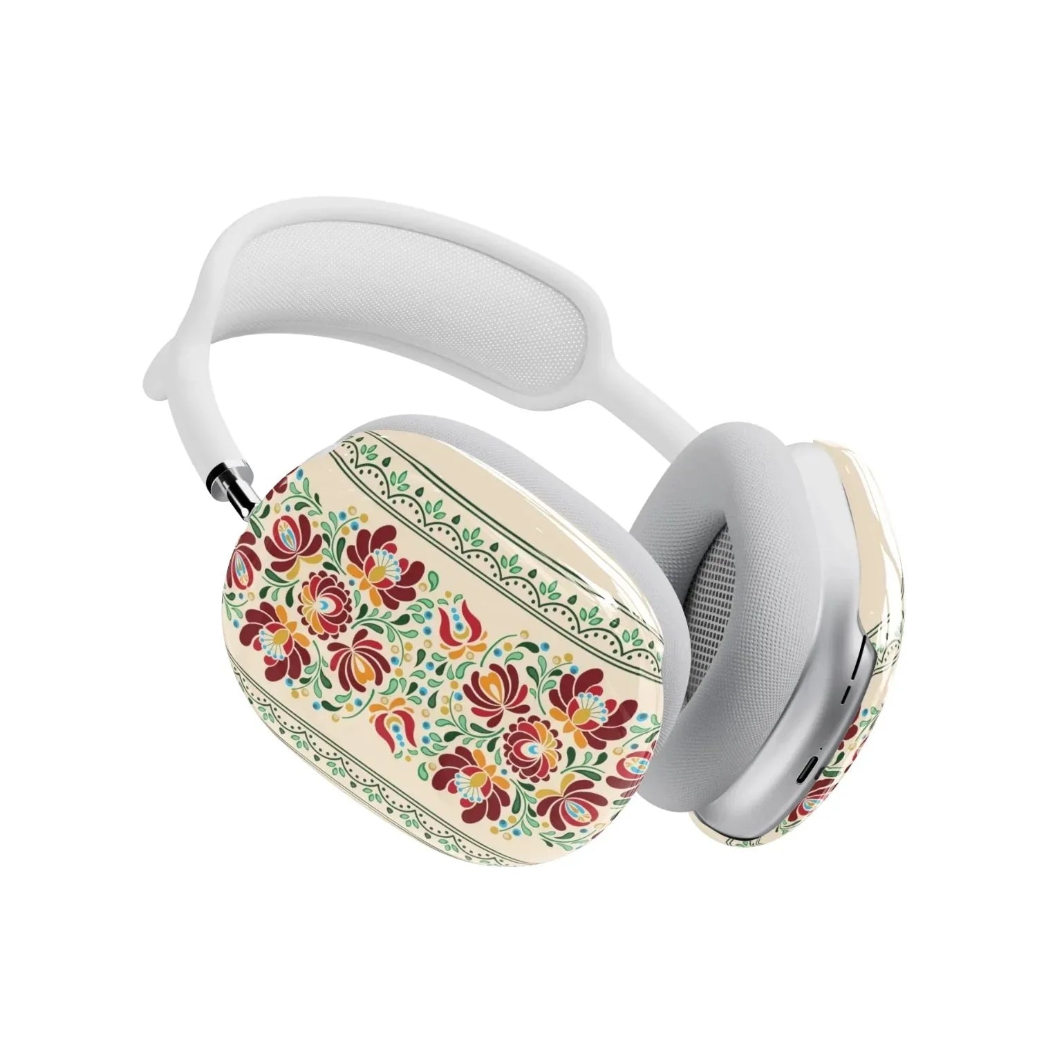 Hungarian Beige Matyó AirPods Max Case - The Global Wanderer