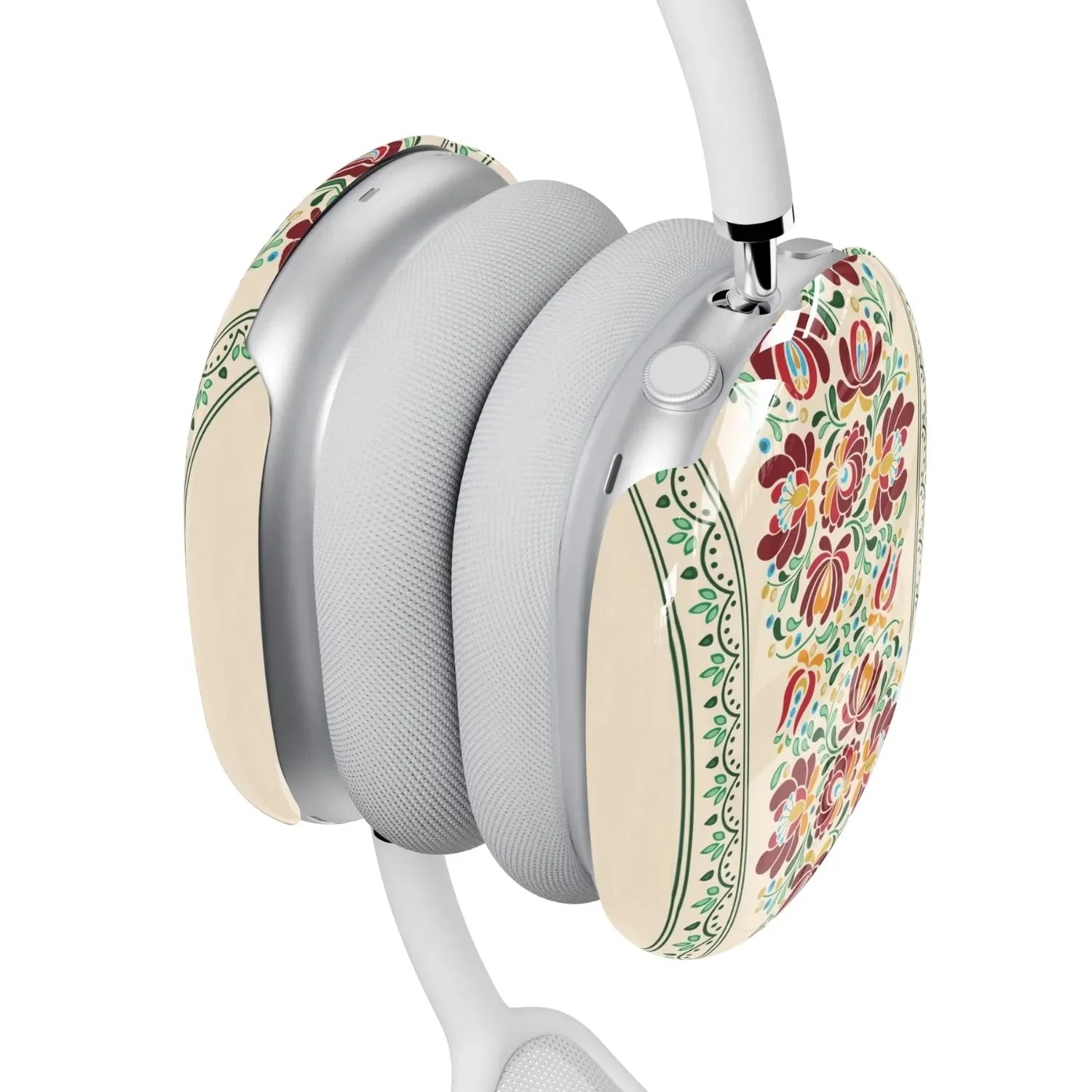 Hungarian Beige Matyó AirPods Max Case - The Global Wanderer