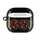 Hungarian Black Matyó AirPods 4 Case - The Global Wanderer