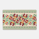 Hungarian Matyó Beige Desk Mat - The Global Wanderer