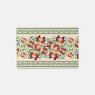 Hungarian Matyó Beige Desk Mat - The Global Wanderer