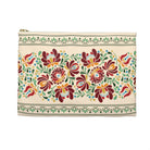 Hungarian Matyó Beige Pouch - The Global Wanderer