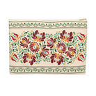 Hungarian Matyó Beige Pouch - The Global Wanderer