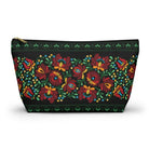 Hungarian Matyó Black Pouch - The Global Wanderer