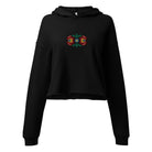 Hungarian Matyó Cropped Hoodie - The Global Wanderer