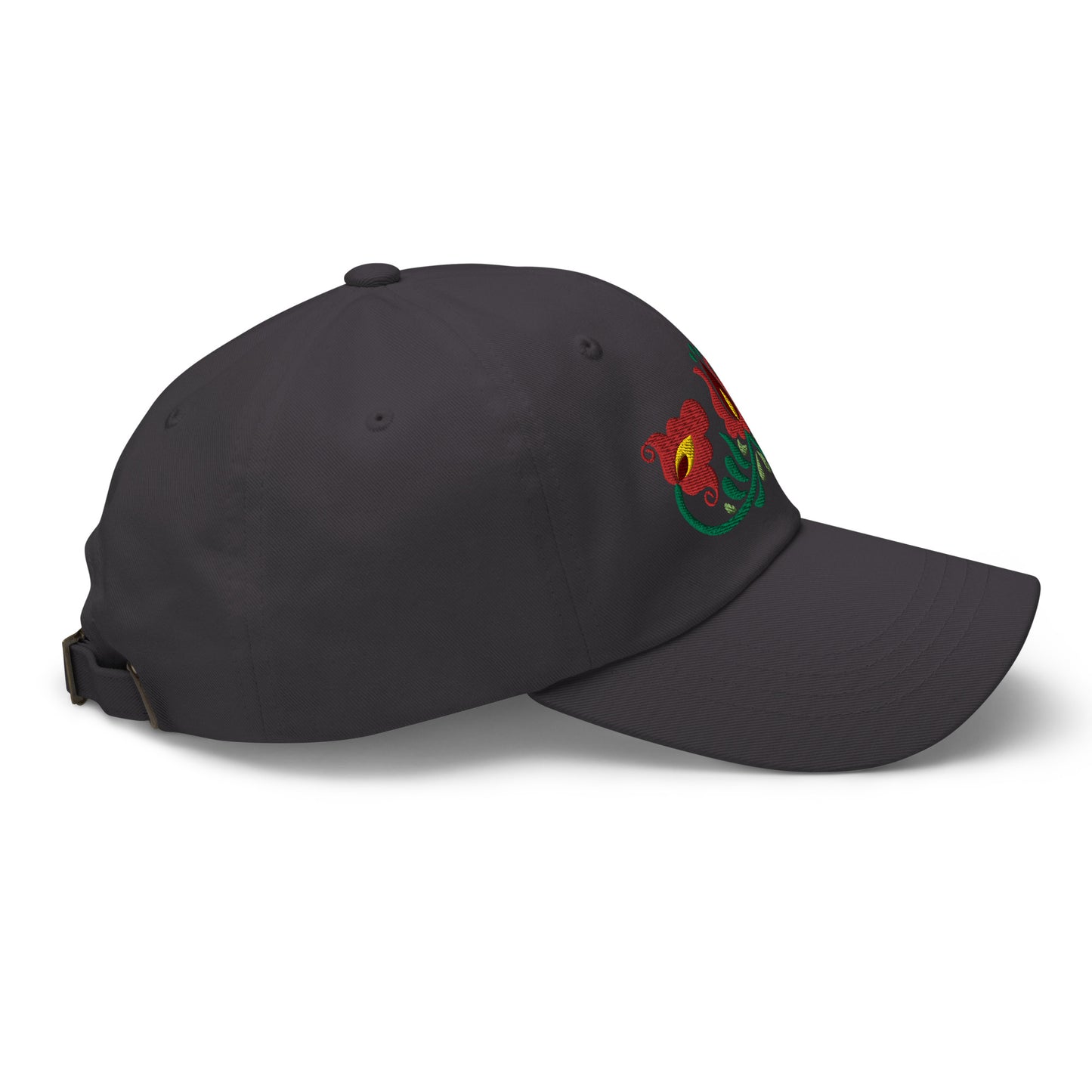 Hungarian Matyó Embroidered Dad Hat - The Global Wanderer