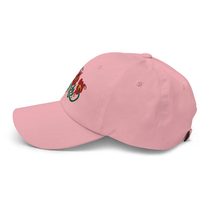 Hungarian Matyó Embroidered Dad Hat - The Global Wanderer