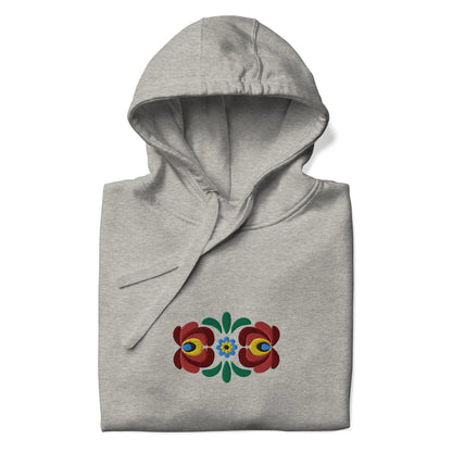 Hungarian Matyó Embroidered Hoodie - The Global Wanderer