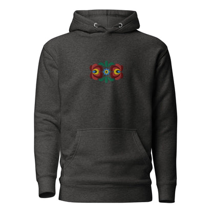 Hungarian Matyó Embroidered Hoodie - The Global Wanderer