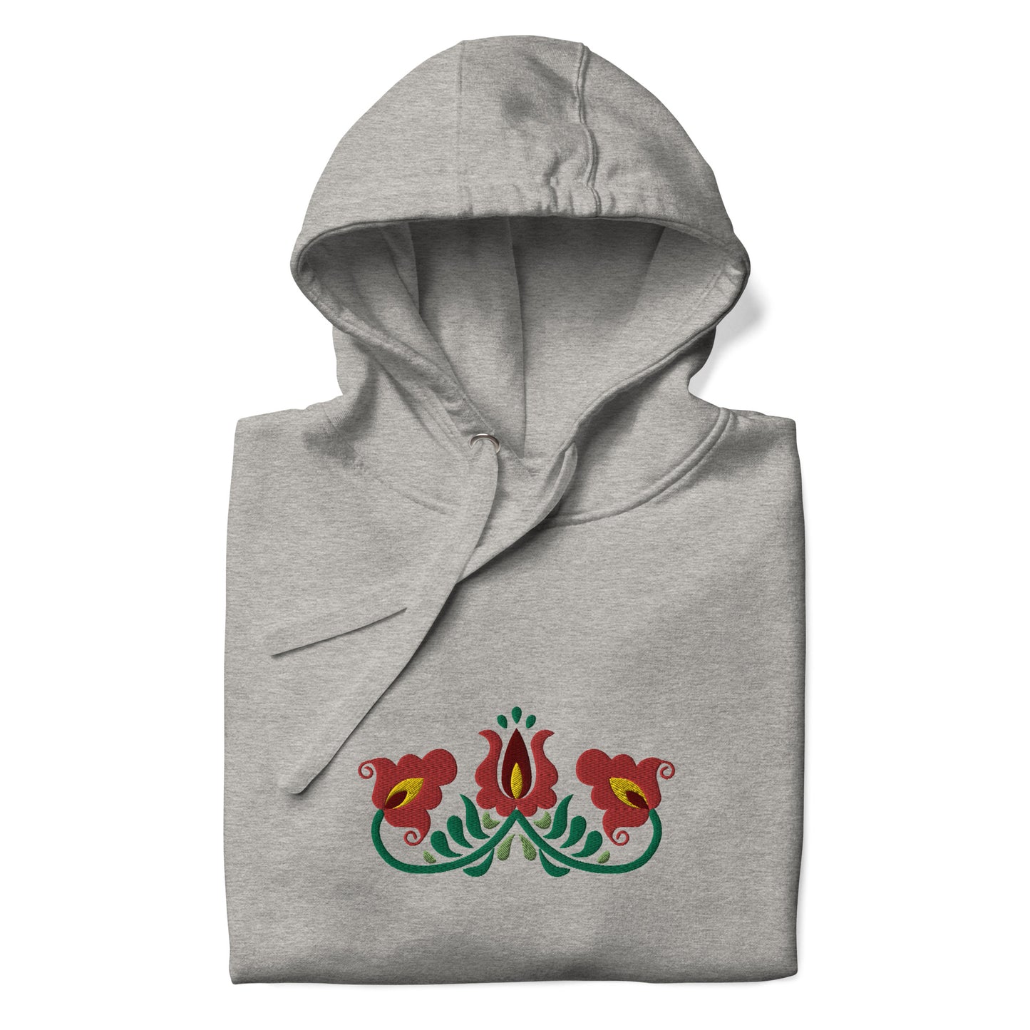 Hungarian Matyó Embroidered Hoodie - The Global Wanderer