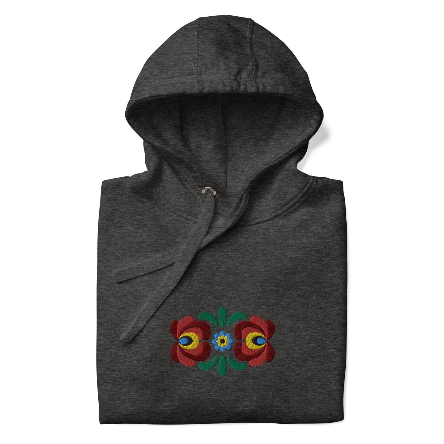 Hungarian Matyó Embroidered Hoodie - The Global Wanderer