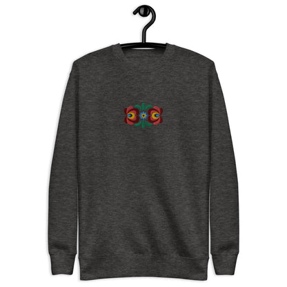 Hungarian Matyó Embroidered Sweatshirt - The Global Wanderer