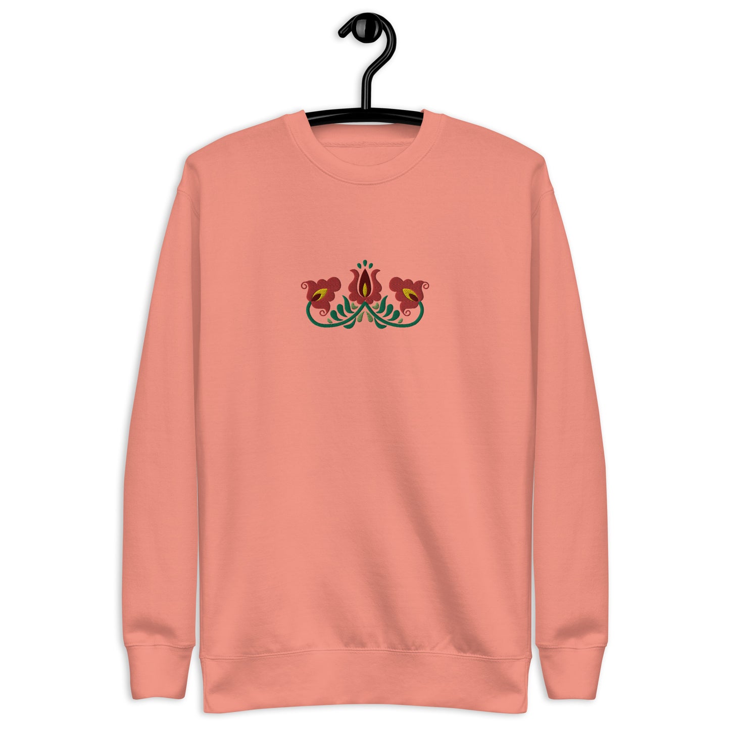 Hungarian Matyó Embroidered Sweatshirt - The Global Wanderer