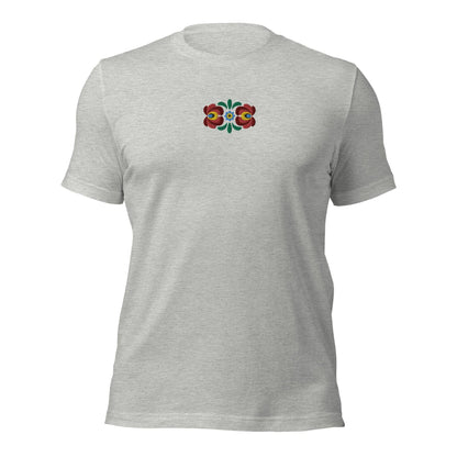 Hungarian Matyó Embroidered T-Shirt - The Global Wanderer