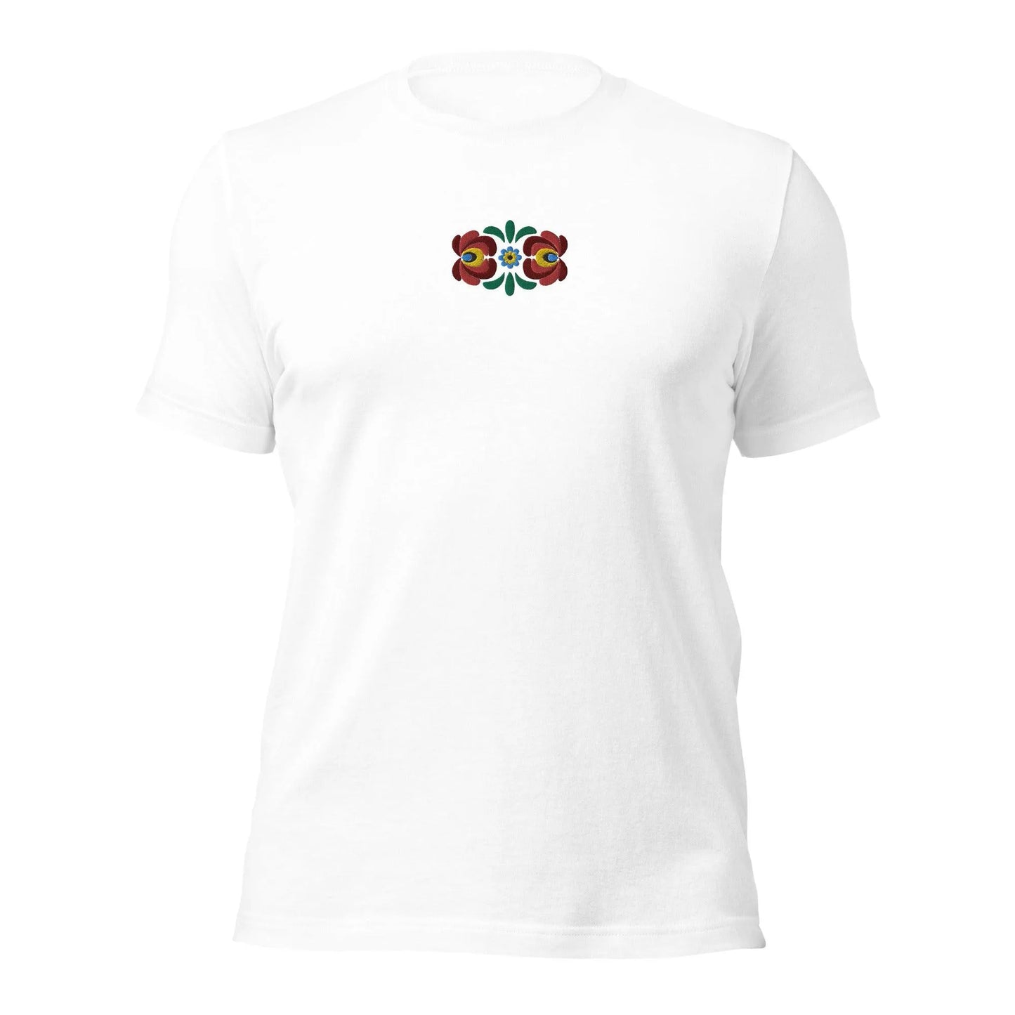 Hungarian Matyó Embroidered T-Shirt - The Global Wanderer