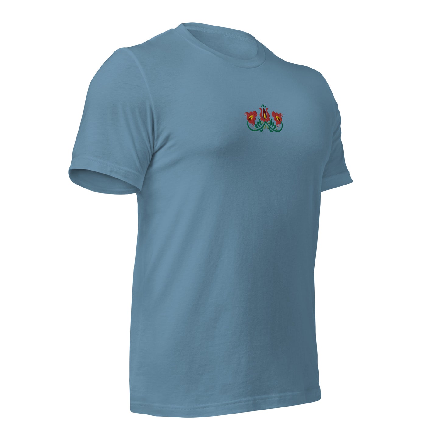 Hungarian Matyó Embroidered T-Shirt - The Global Wanderer