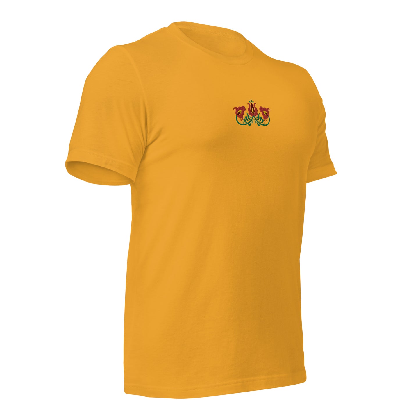 Hungarian Matyó Embroidered T-Shirt - The Global Wanderer