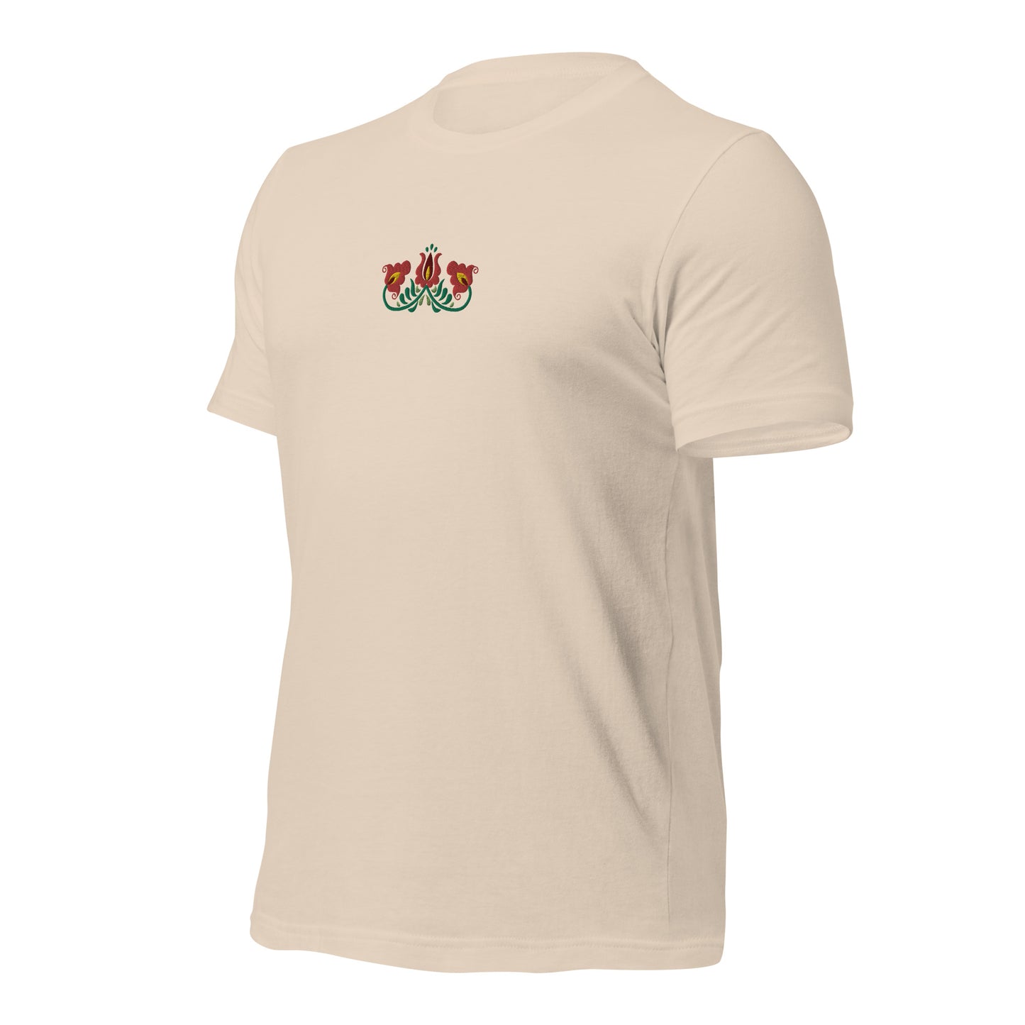 Hungarian Matyó Embroidered T-Shirt - The Global Wanderer