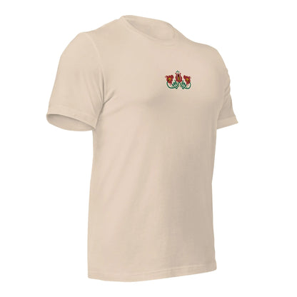 Hungarian Matyó Embroidered T-Shirt - The Global Wanderer