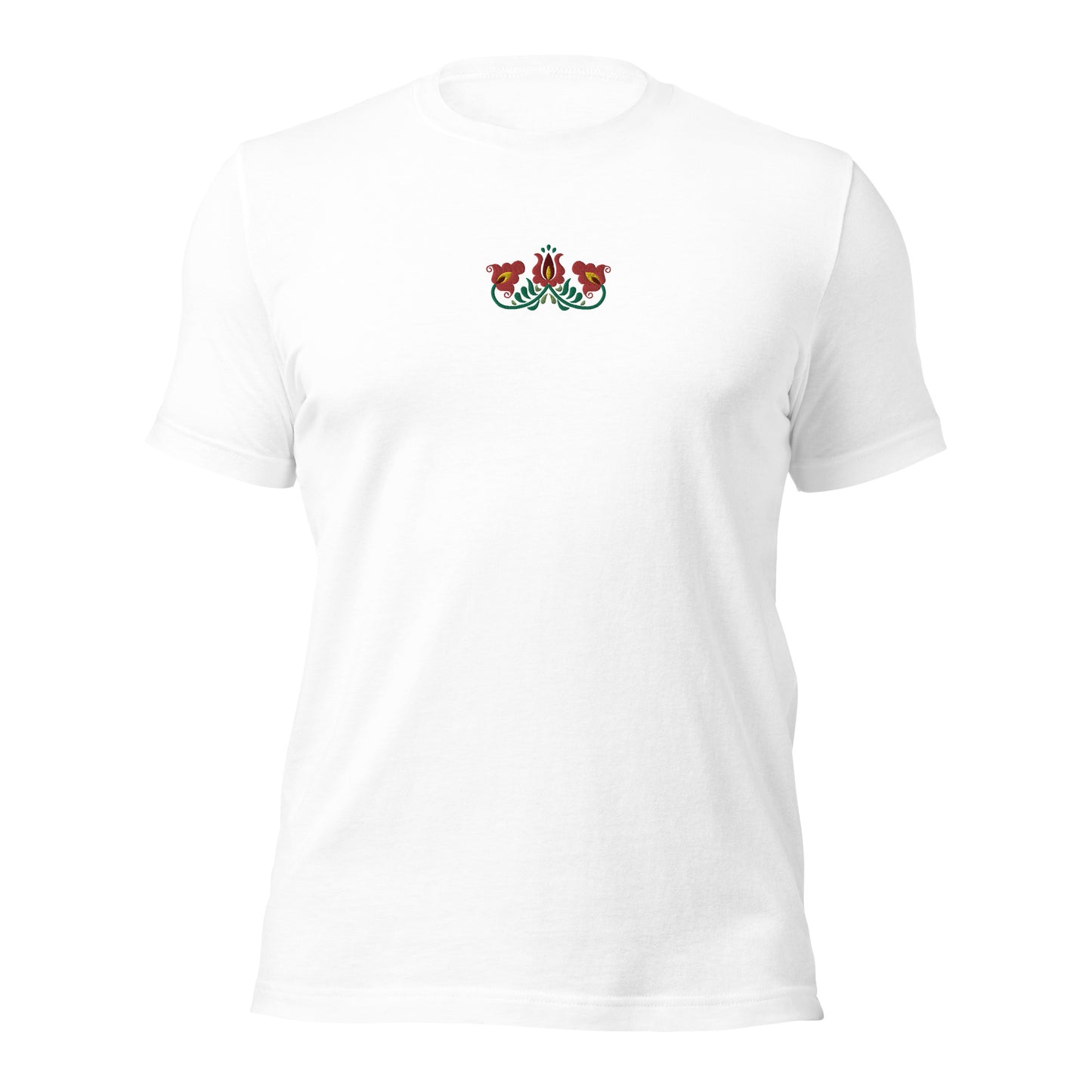 Hungarian Matyó Embroidered T-Shirt - The Global Wanderer