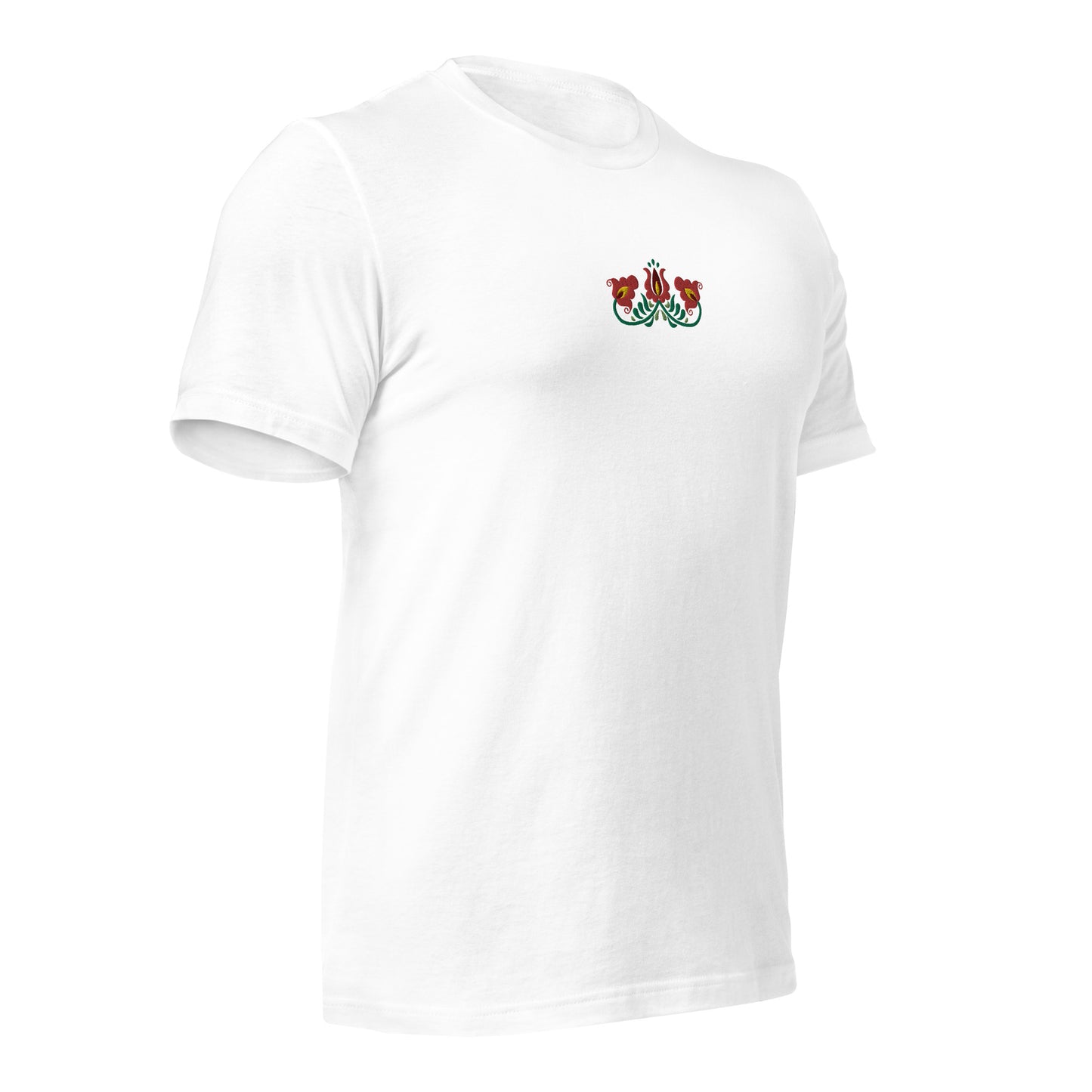 Hungarian Matyó Embroidered T-Shirt - The Global Wanderer