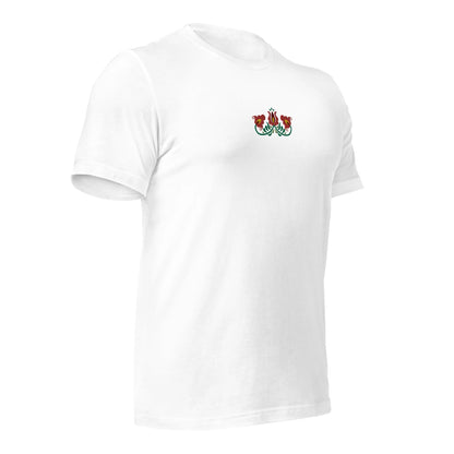 Hungarian Matyó Embroidered T-Shirt - The Global Wanderer