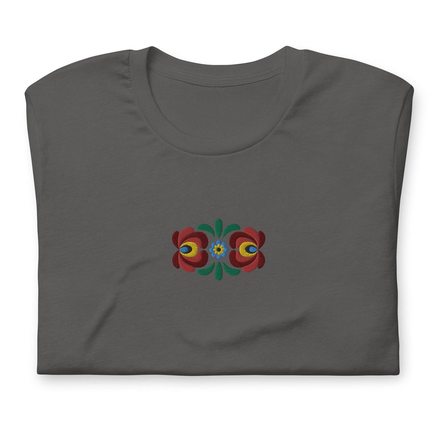 Hungarian Matyó Embroidered T-Shirt - The Global Wanderer