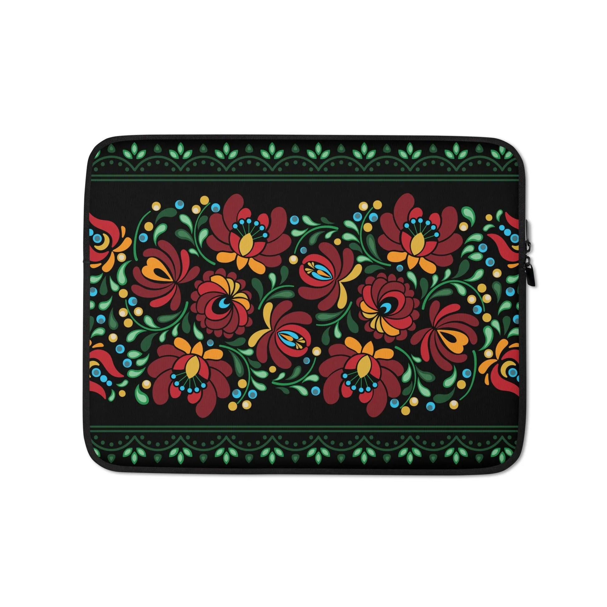 Hungarian Matyó Laptop Case - The Global Wanderer