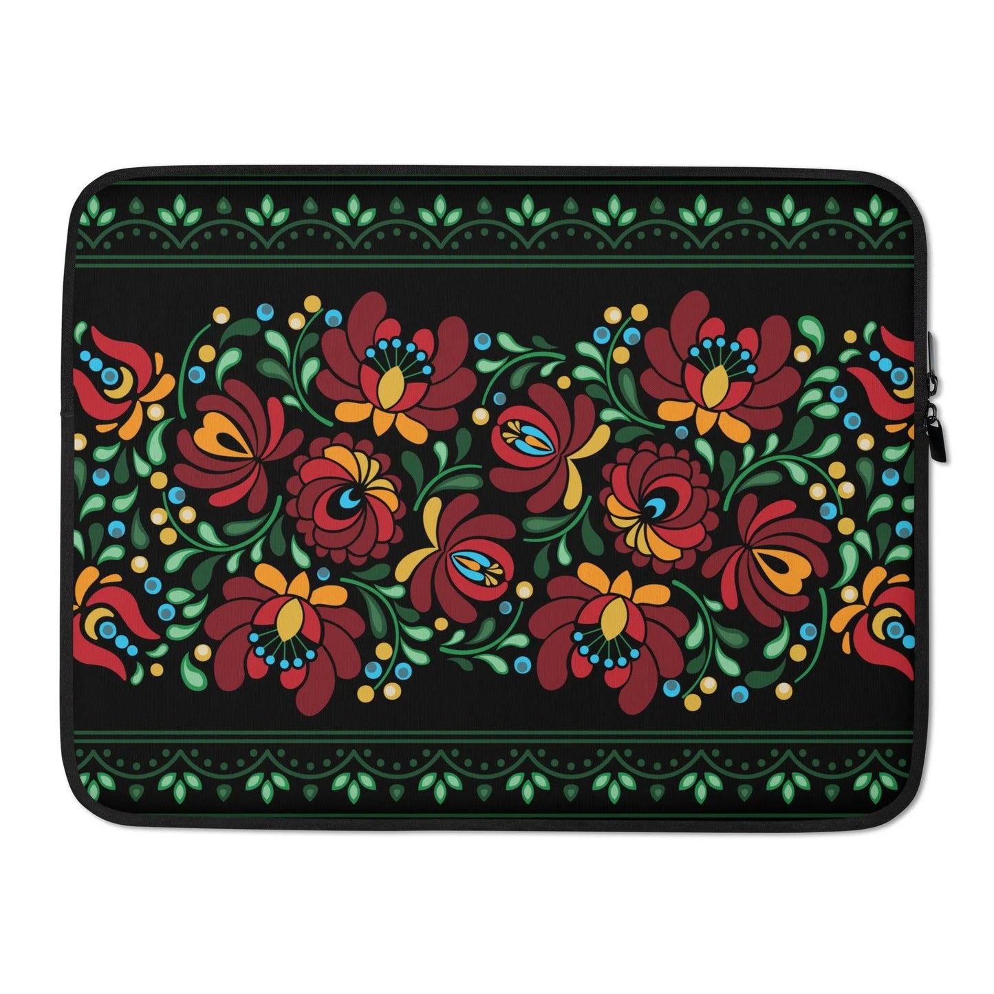 Hungarian Matyó Laptop Case - The Global Wanderer