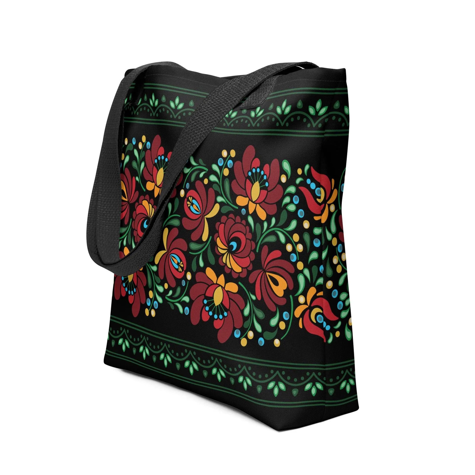 Hungarian Matyó Tote Bag - The Global Wanderer