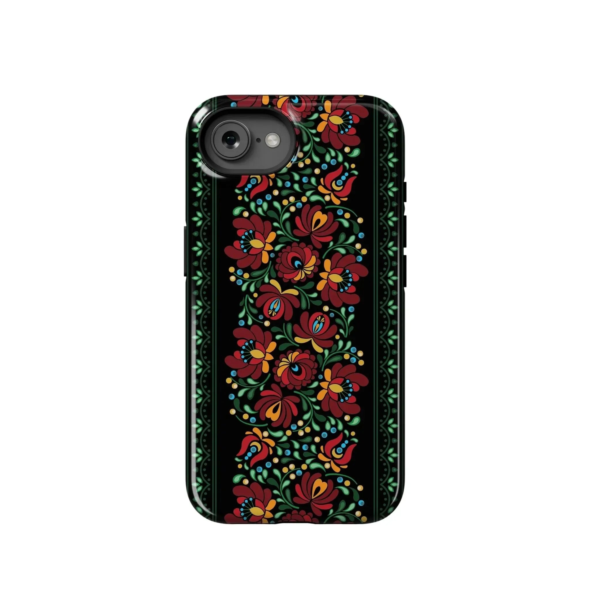 Hungarian Matyó Tough MagSafe iPhone® Case - The Global Wanderer