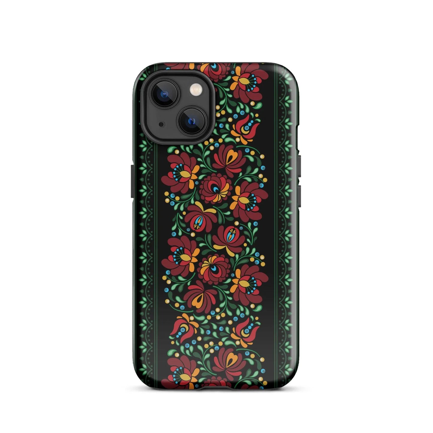 Hungarian Matyó Tough MagSafe iPhone® Case - The Global Wanderer