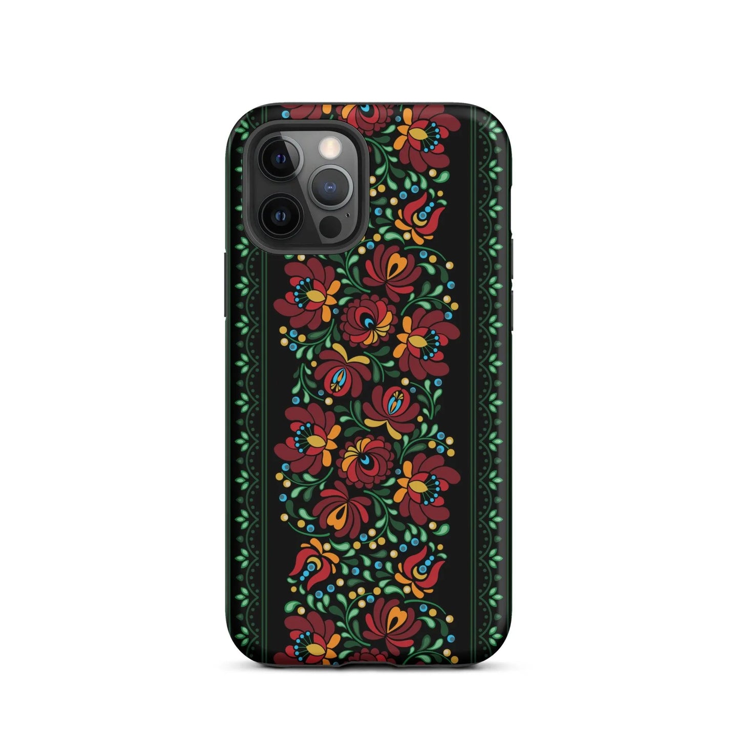 Hungarian Matyó Tough MagSafe iPhone® Case - The Global Wanderer