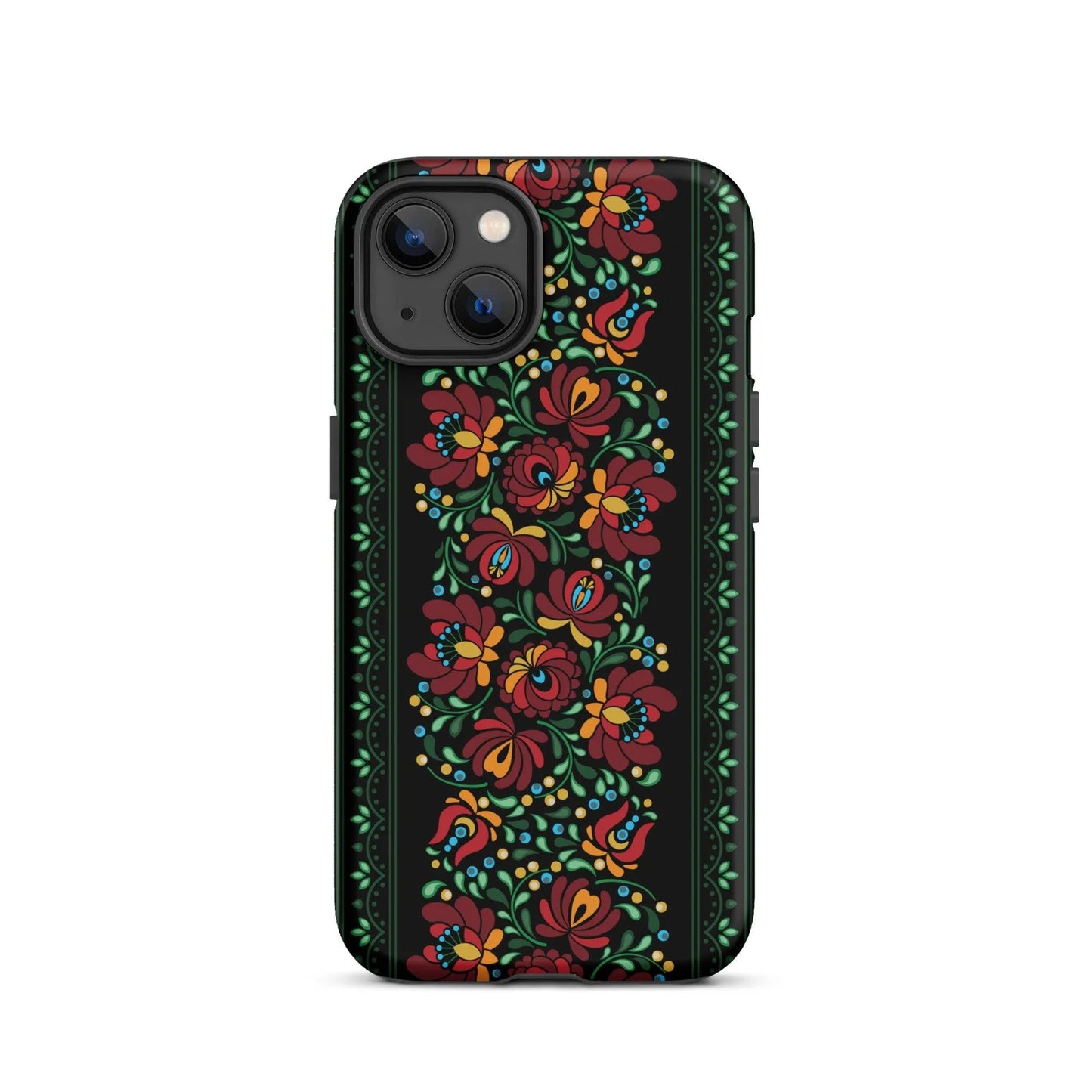 Hungarian Matyó Tough MagSafe iPhone® Case - The Global Wanderer