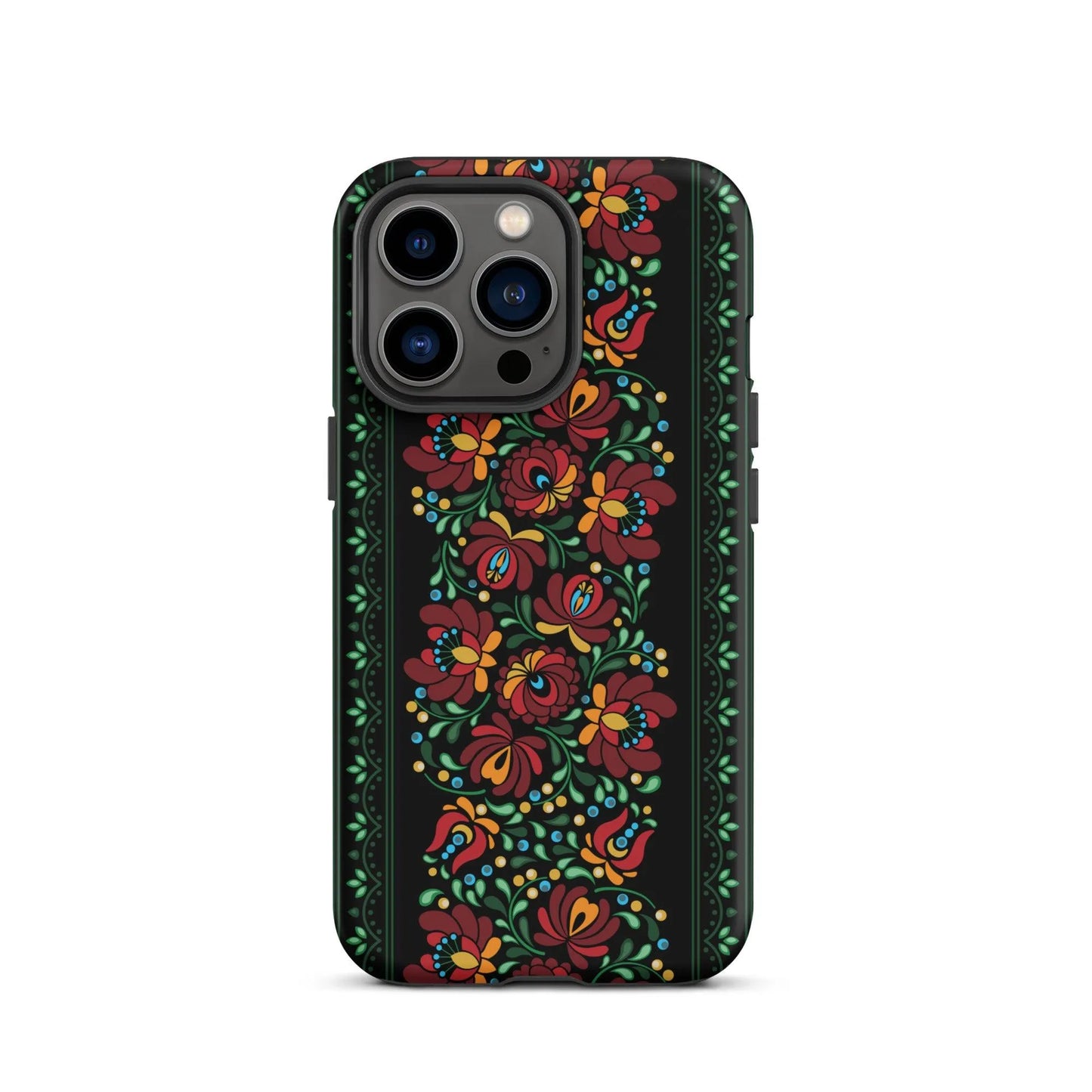 Hungarian Matyó Tough MagSafe iPhone® Case - The Global Wanderer