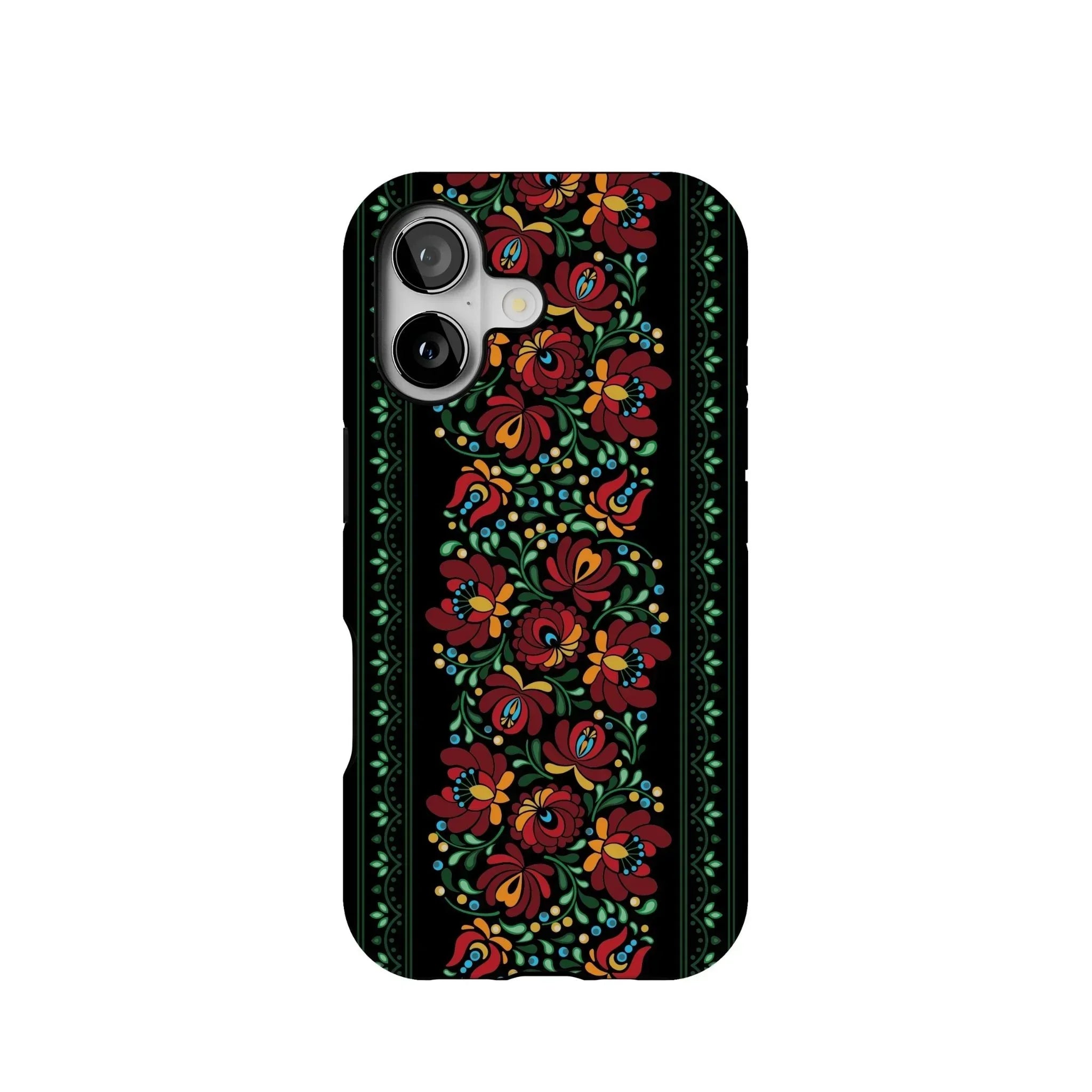 Hungarian Matyó Tough MagSafe iPhone Case - The Global Wanderer