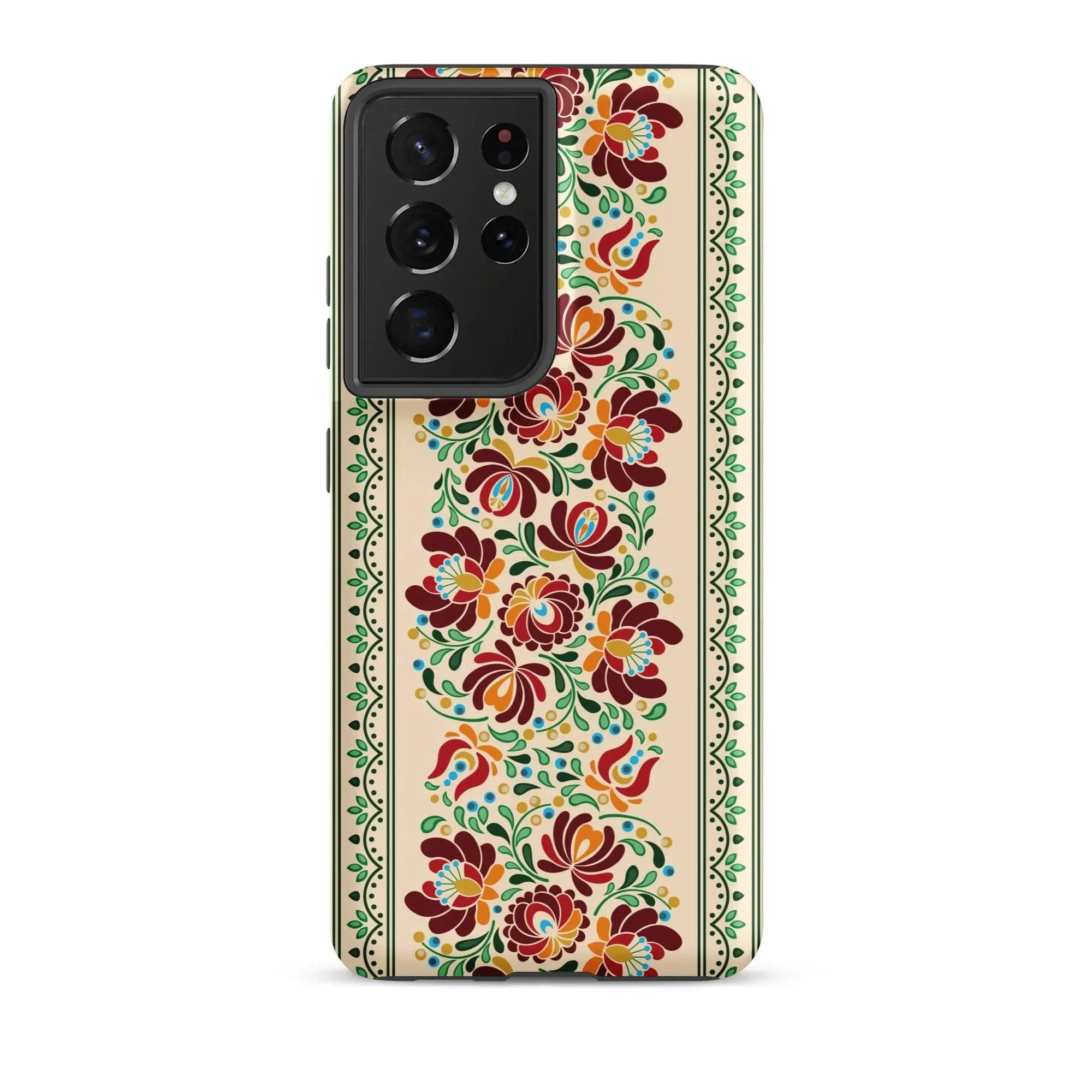Hungarian Matyó Tough Samsung® Case - The Global Wanderer