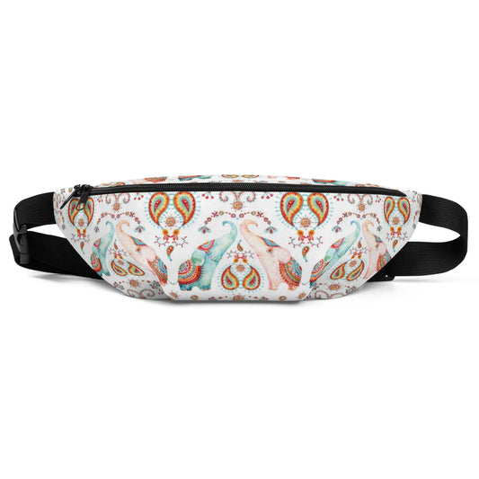 Indian Elephants Fanny Pack - The Global Wanderer