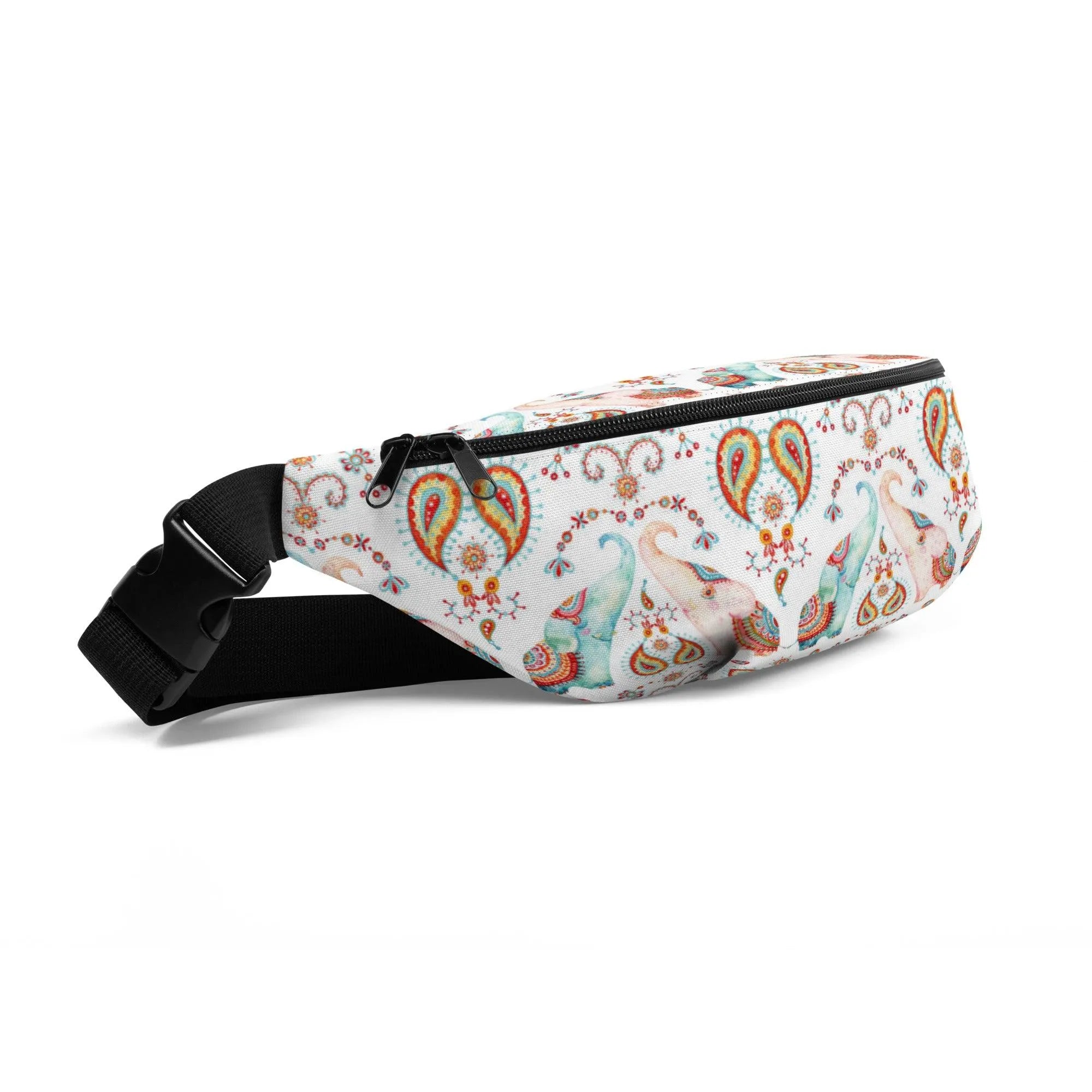 Indian Elephants Fanny Pack - The Global Wanderer