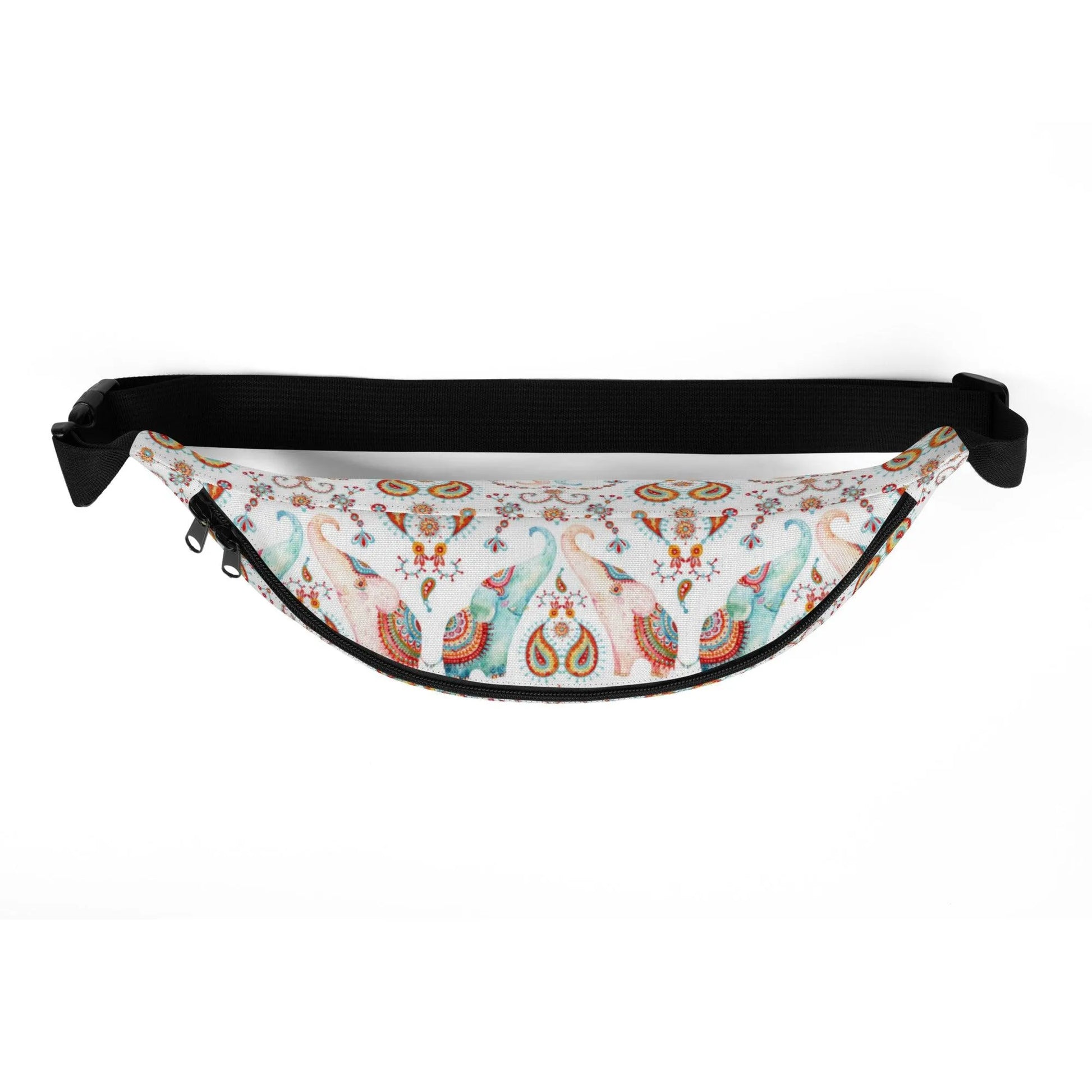 Indian Elephants Fanny Pack - The Global Wanderer