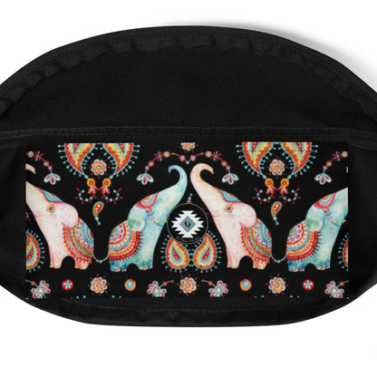 Indian Elephants Fanny Pack - The Global Wanderer