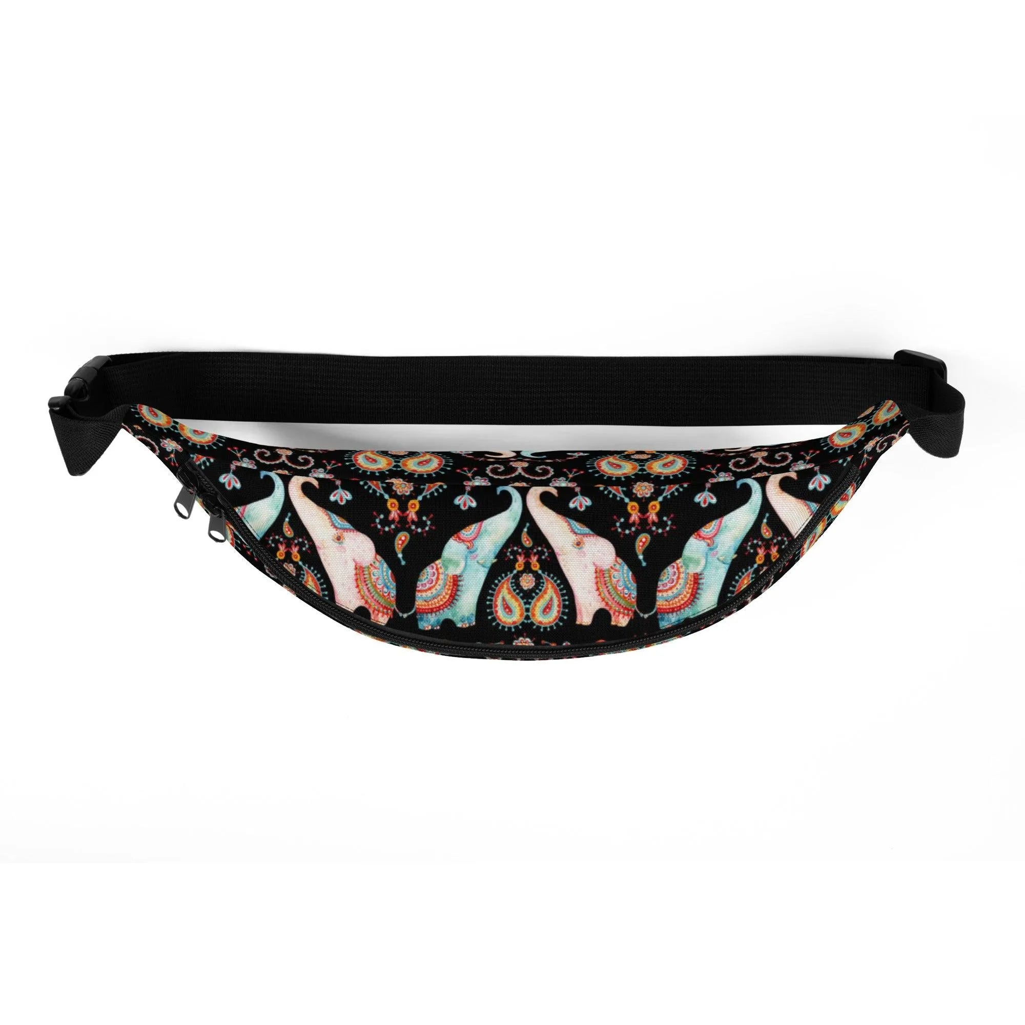 Indian Elephants Fanny Pack - The Global Wanderer