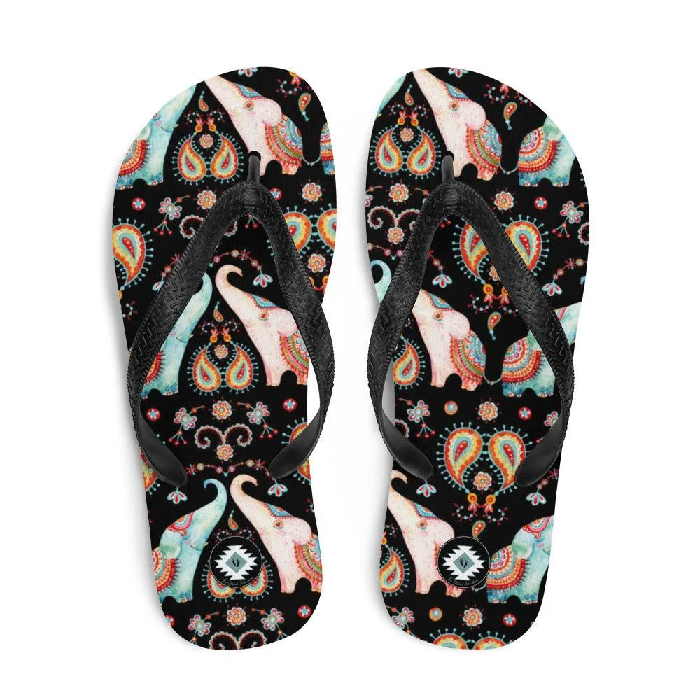 Indian Elephants Flip Flops - The Global Wanderer