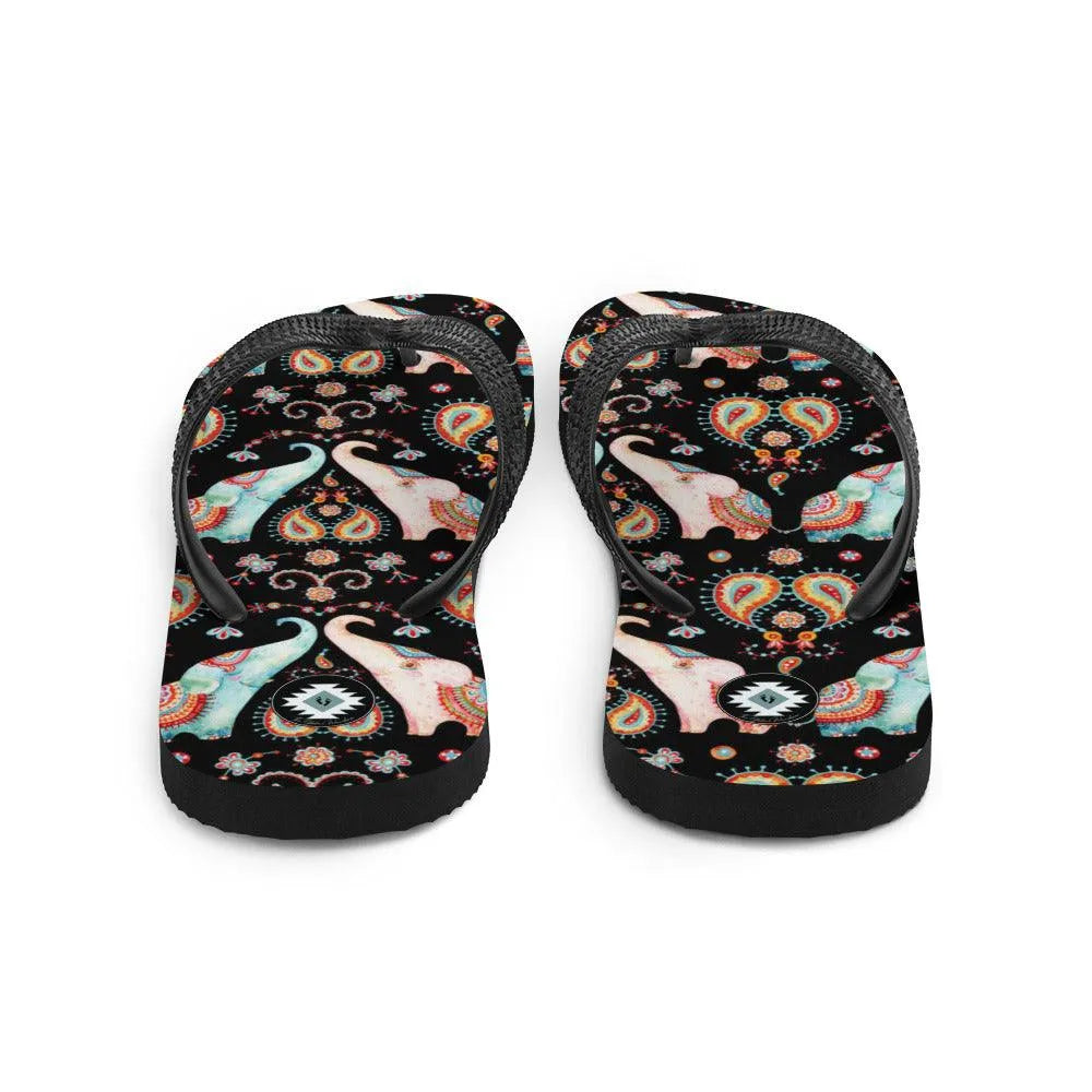 Indian Elephants Flip Flops - The Global Wanderer