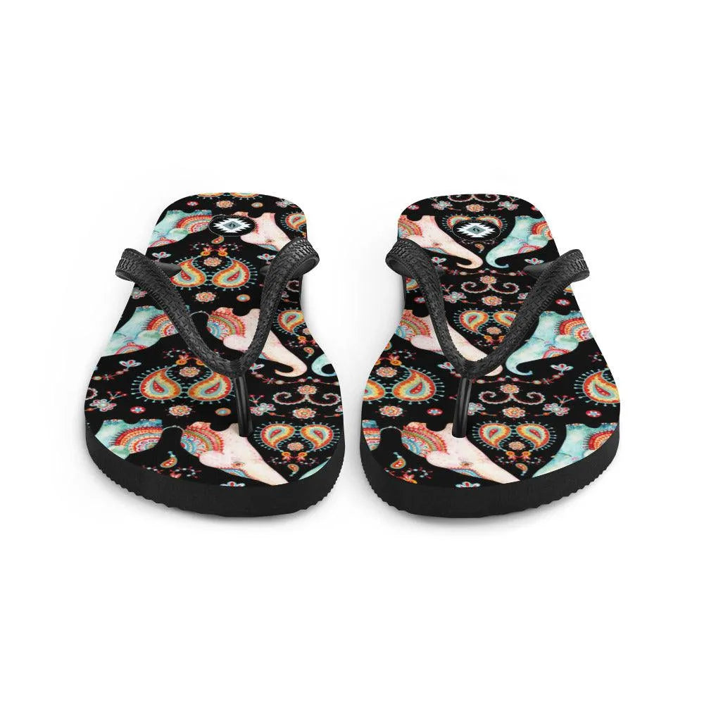 Indian Elephants Flip Flops - The Global Wanderer