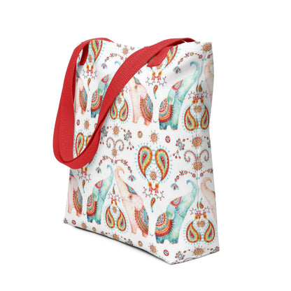 Indian Elephants Tote Bag - The Global Wanderer