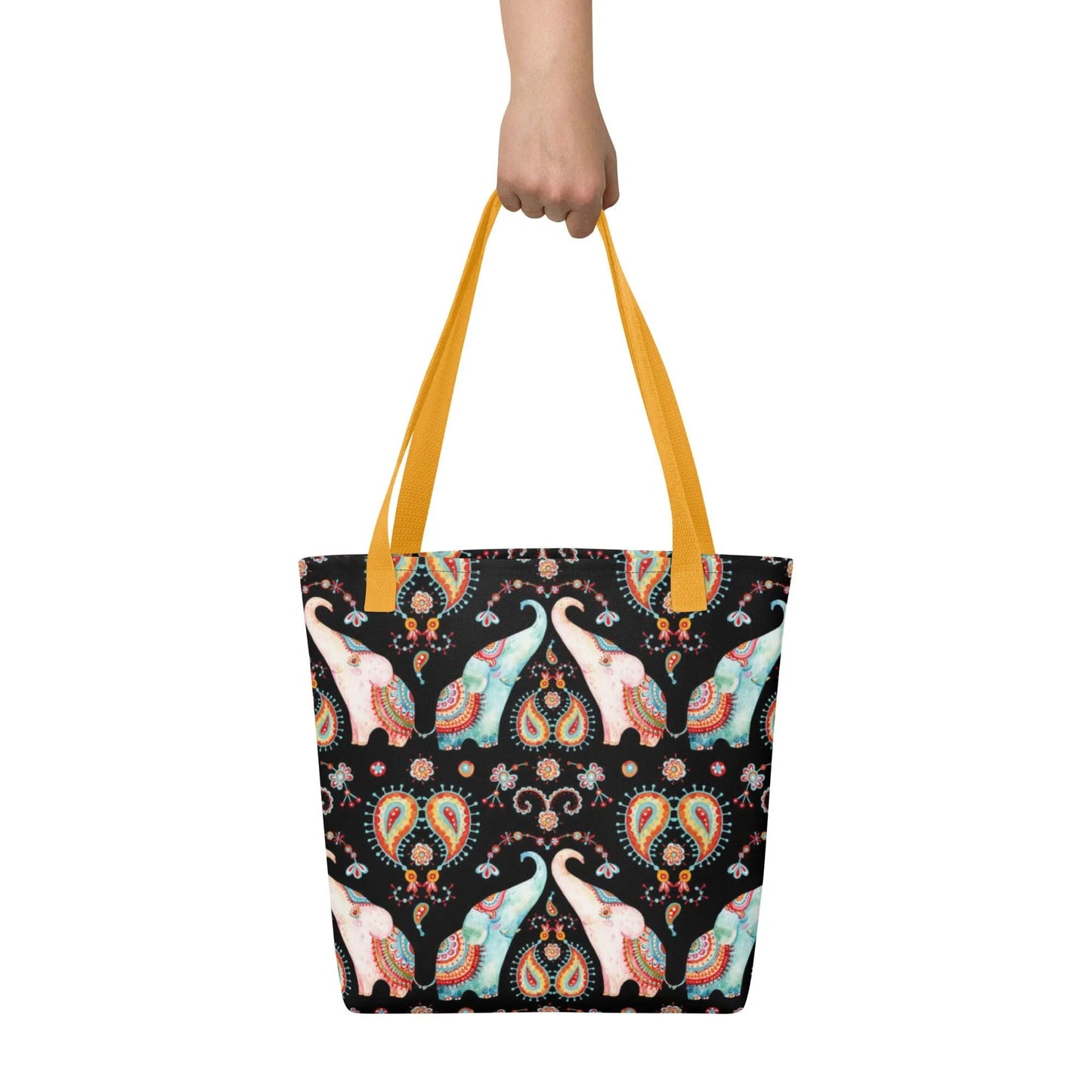 Indian Elephants Tote Bag - The Global Wanderer