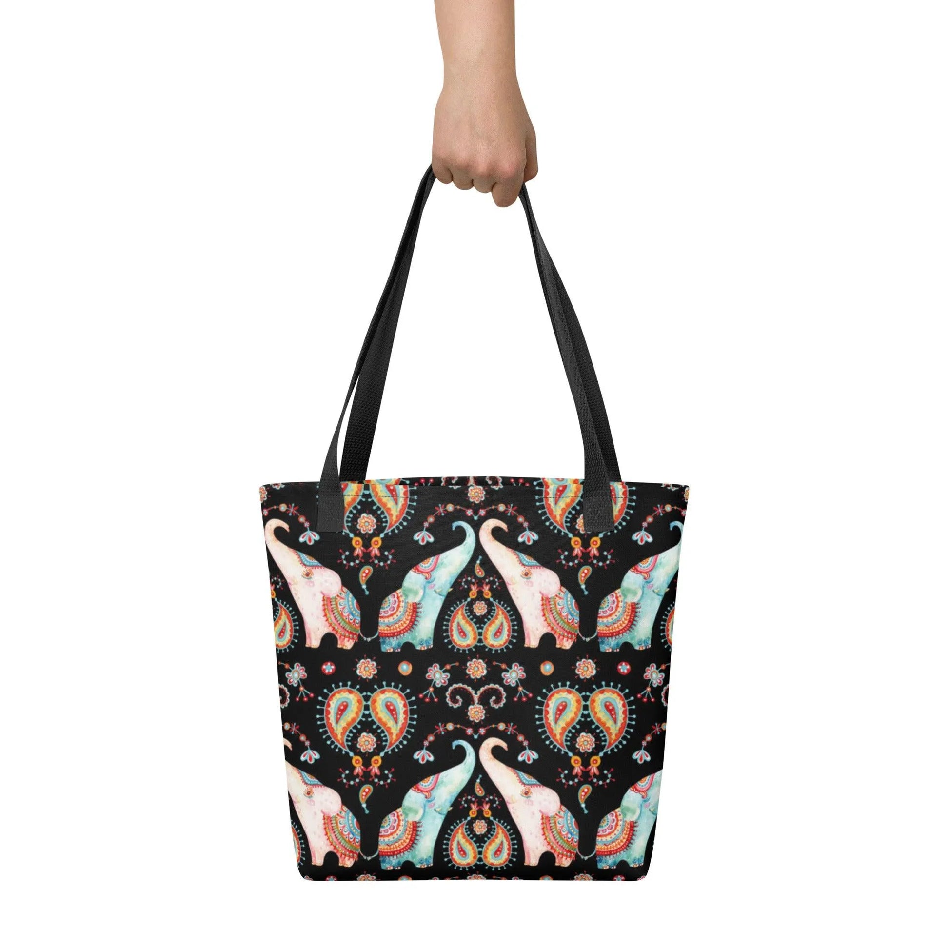 Indian Elephants Tote Bag - The Global Wanderer