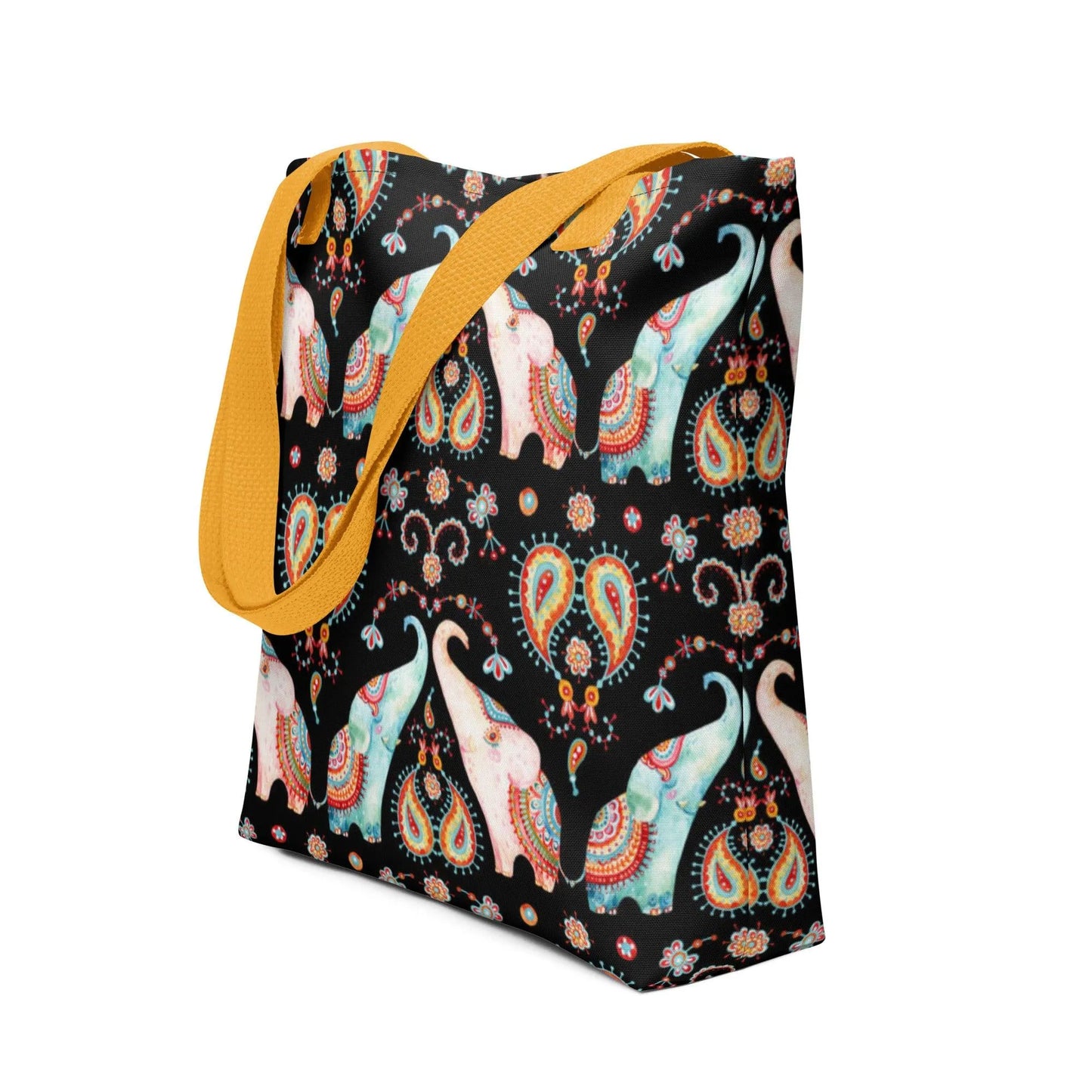 Indian Elephants Tote Bag - The Global Wanderer