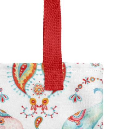 Indian Elephants Tote Bag - The Global Wanderer